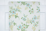 1960s Floral Vintage Wallpaper