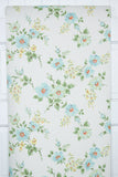 1960s Floral Vintage Wallpaper