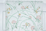 1980s Floral Vintage Wallpaper