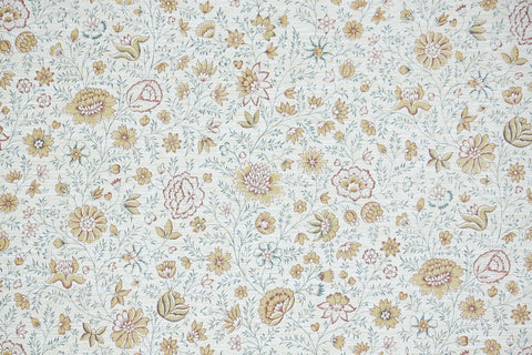 1980s Floral Vintage Wallpaper