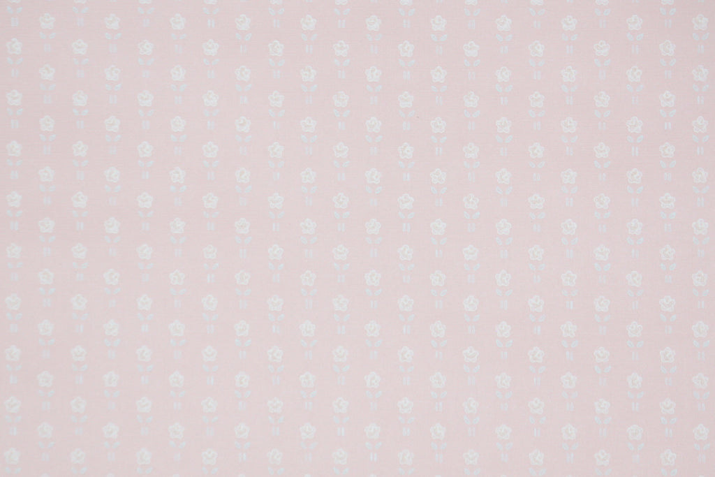 1980s Floral Vintage Wallpaper