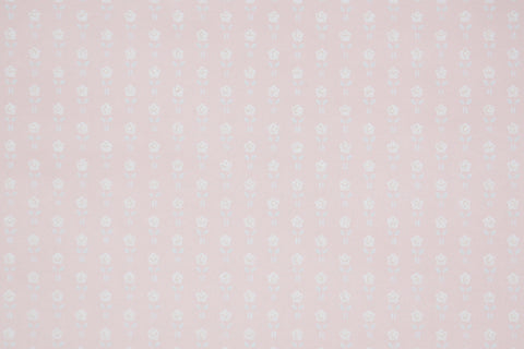 1980s Floral Vintage Wallpaper