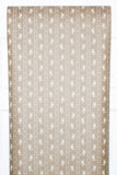 1980s Floral Stripe Vintage Wallpaper