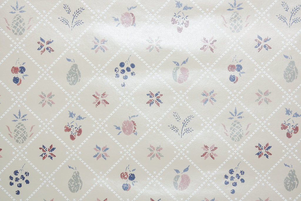 1980s Kitchen Vintage Wallpaper