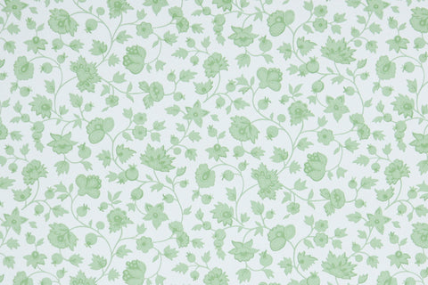 1970s Floral Vintage Wallpaper