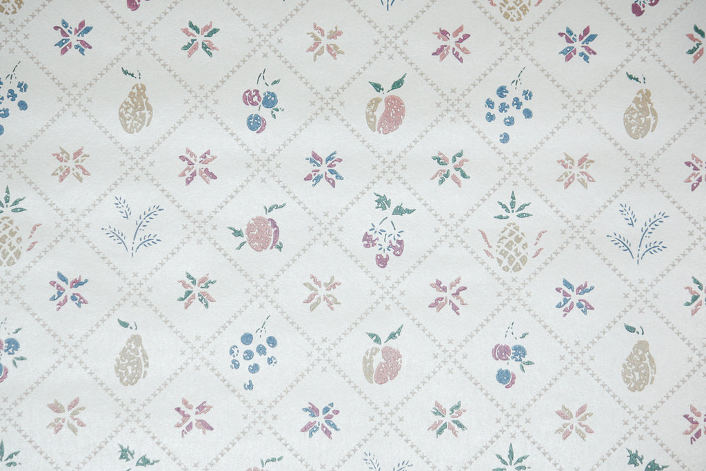 1980s Kitchen Vintage Wallpaper