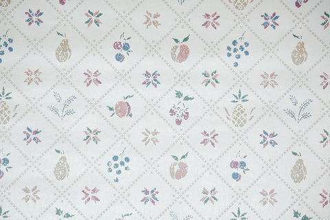 1980s Kitchen Vintage Wallpaper