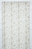 1980s Floral Stripe Vintage Wallpaper