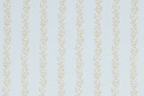 1980s Floral Stripe Vintage Wallpaper