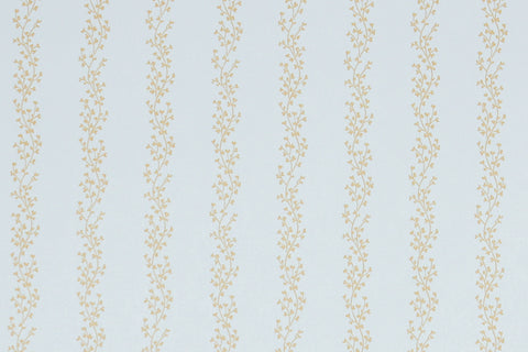 1980s Floral Stripe Vintage Wallpaper