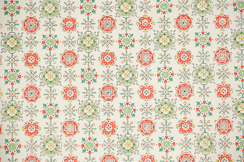 1960s Geometric Vintage Wallpaper