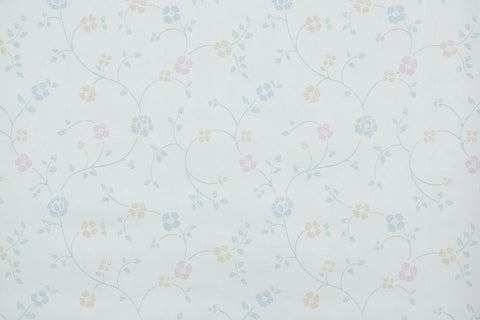 1990s Floral Vintage Wallpaper
