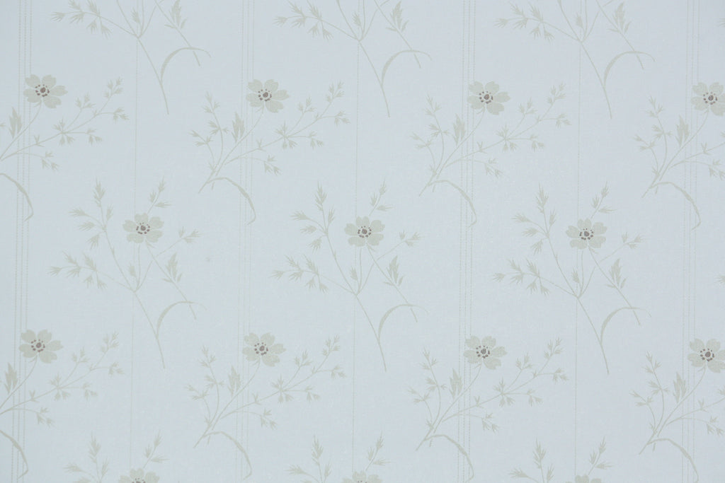 1980s Botanical Vintage Wallpaper