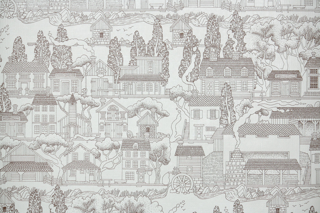 1970s Novelty Vintage Wallpaper