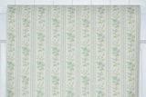 1970s Floral Stripe Vintage Wallpaper