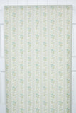 1970s Floral Stripe Vintage Wallpaper