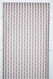 1980s | 1990s Floral Stripe Vintage Wallpaper