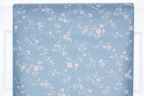 1980s Floral Vintage Wallpaper