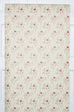 1980s Floral Vintage Wallpaper