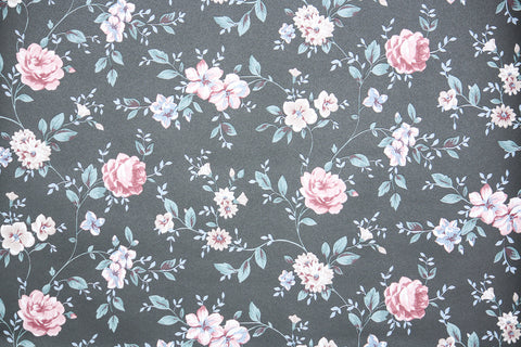 1980s | 1990s Floral Vintage Wallpaper