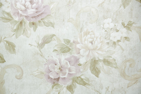 1980s | 1990s Floral Vintage Wallpaper