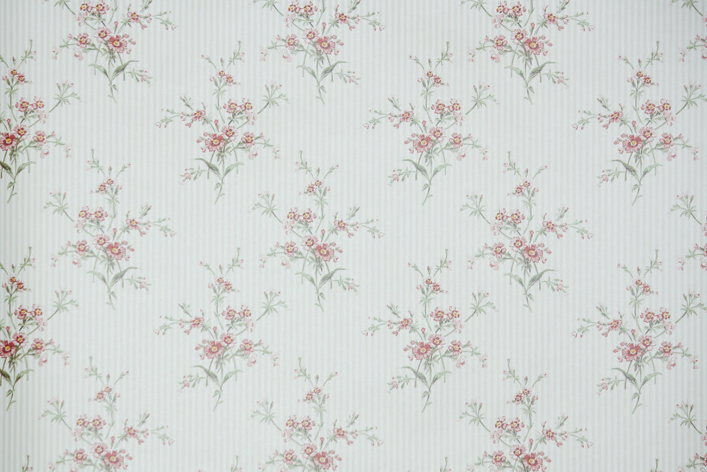 1990s Floral Vintage Wallpaper