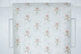 1980s Floral Vintage Wallpaper