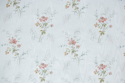 1980s Floral Vintage Wallpaper