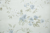 1980s Floral Vintage Wallpaper