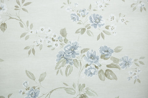 1980s Floral Vintage Wallpaper
