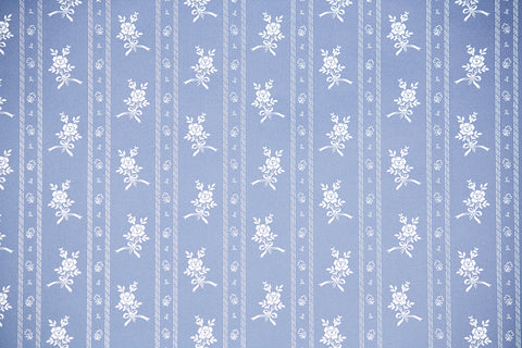 1980s Floral Vintage Wallpaper