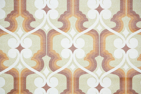 1970s Geometric Vintage Wallpaper