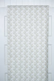 1980s Floral Sripe Vintage Wallpaper