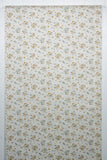 1970s Floral Vinyl Vintage Wallpaper