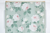 1950s Floral Vintage Wallpaper