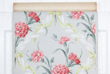 1950s Floral Vintage Wallpaper