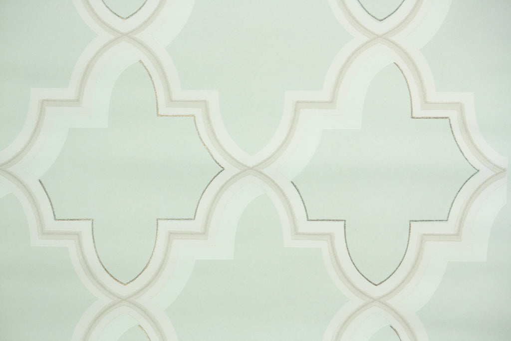 1940s Geometric Vintage Wallpaper