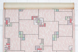 1950s Geometric Vintage Wallpaper