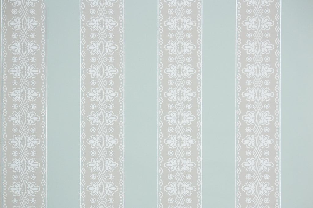 1950s Stripe Vintage Wallpaper