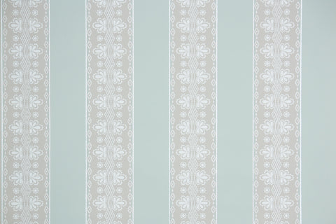 1950s Stripe Vintage Wallpaper
