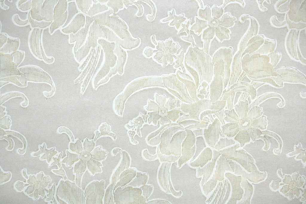 1950s Floral Vintage Wallpaper