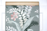 1940s Floral Vintage Wallpaper