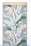 1940s Floral Vintage Wallpaper