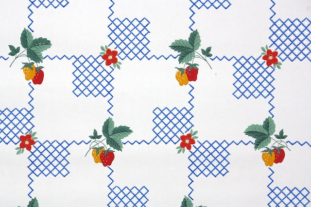1930s Kitchen Vintage Wallpaper