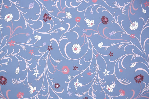 1950s Floral Vintage Wallpaper