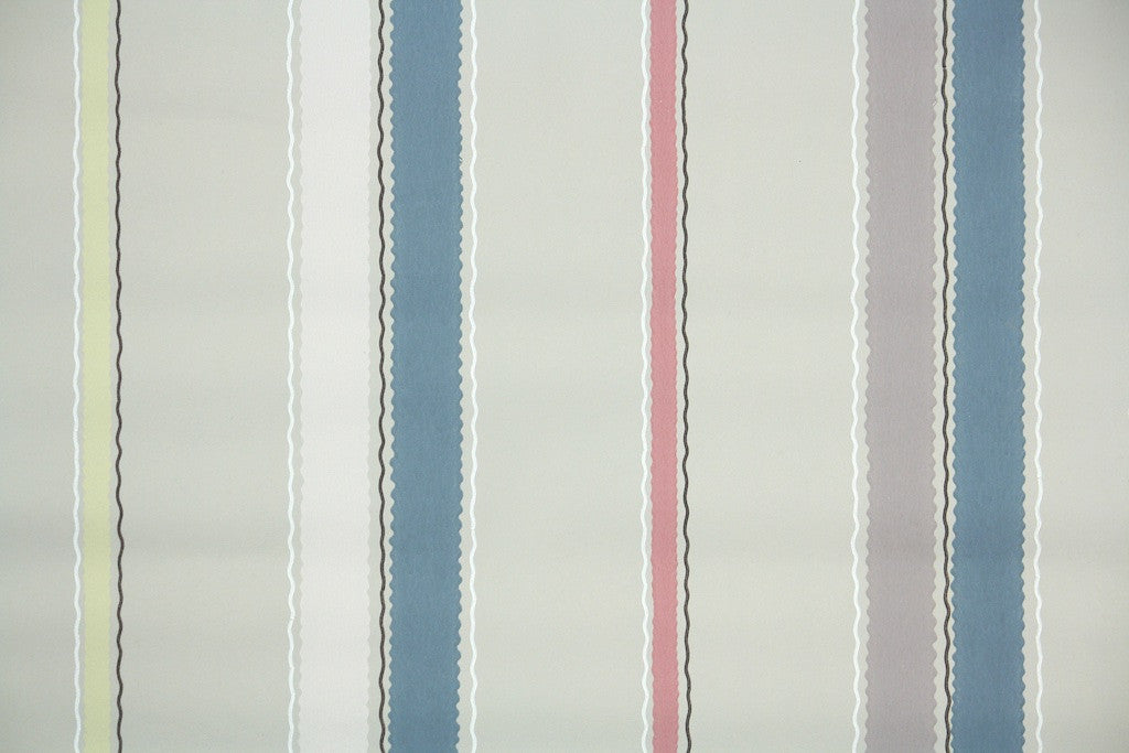 1940s Stripe Vintage Wallpaper