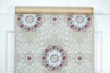 1940s Floral Vintage Wallpaper
