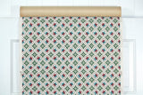 1940s Geometric Vintage Wallpaper