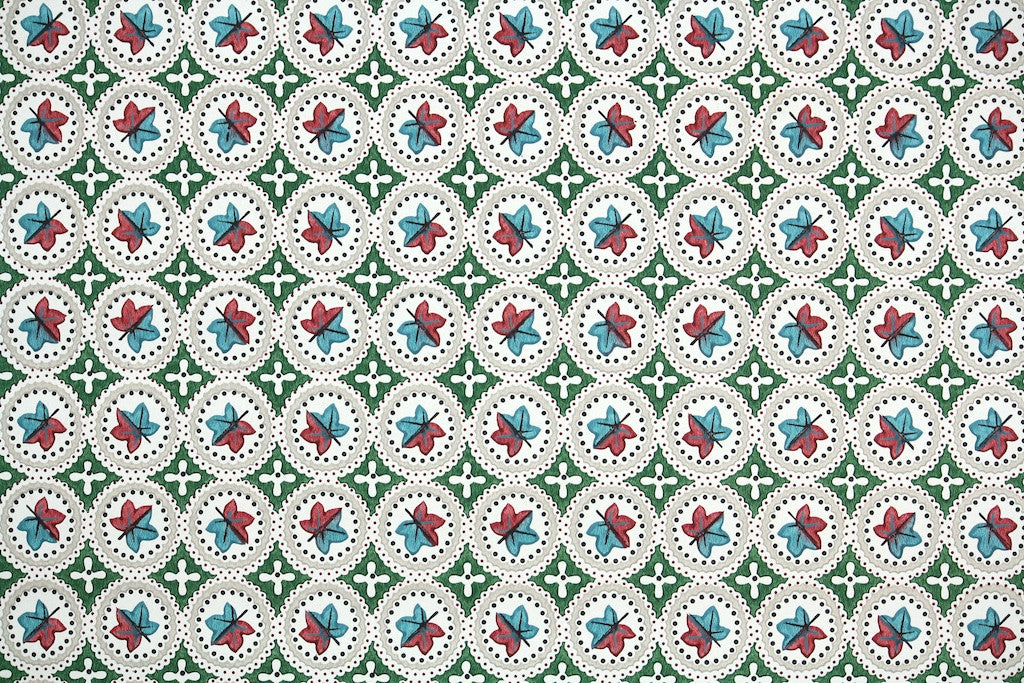 1940s Geometric Vintage Wallpaper