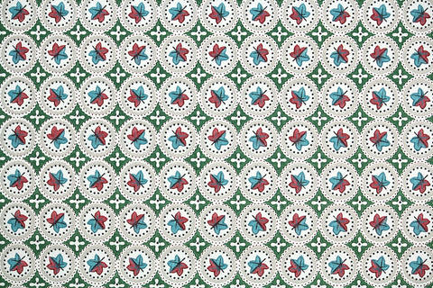 1940s Geometric Vintage Wallpaper